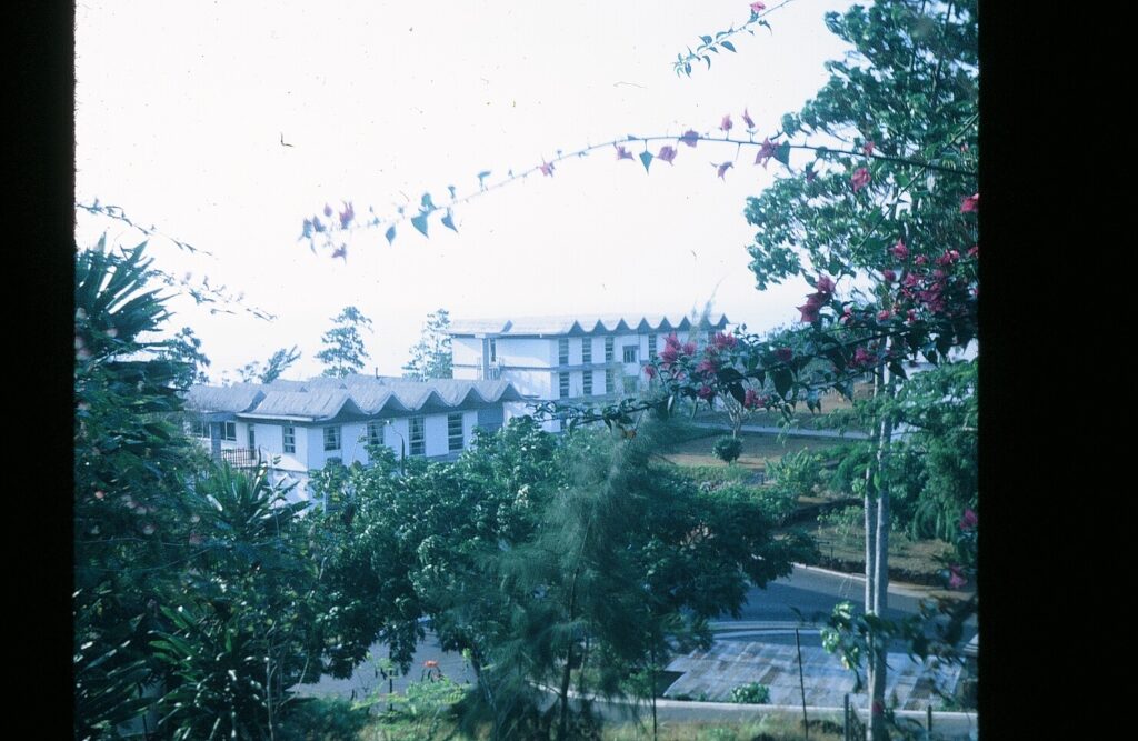 Fourah Bay College, University of Sierra Leone, 1968 courtesy Cindy and David Harrison